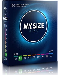 MY.SIZE PRO 47 (36 Kondome)